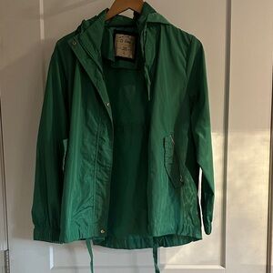 Ci Sono Kelly Green Hooded Jacket